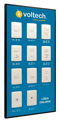 Respaldo de inventario para exhibidor línea Italiana,Volteck EX-LI-VK-CR 55438 Volteck 1 Respaldo de inventario para exhibidor línea Italiana,Volteck EX-LI-VK-CR 55438 Volteck