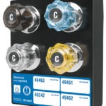 Exhibidor con manerales para regadera EX-MR 55481 Foset