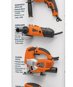 Exhibidor para máquinas portátiles, línea profesional EX-H-PRO 55568 Truper