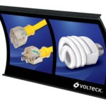 Cabecera curva para panel ranurado, Volteck CAB-CUR-VK 55889 Volteck