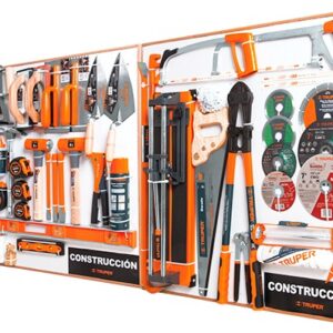 Exhibidor construcción,80x80,2 secciones EX80-CON-2T 55906 Truper