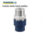 CONECTOR MACHO INSERTO METALICO    1 FLOWGUARD AZUL  26-F8136IB-010