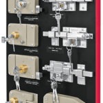 Exhibidor Hermex con sobreponer y barra EX-HE-SB 56363 Hermex