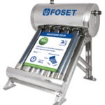 Exhibidor con maqueta de calentador de agua solar EX-CALE-S 56370 Foset