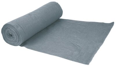 Franela de algodón en rollo 50 m color gris FRA-50G 57003 Klintek