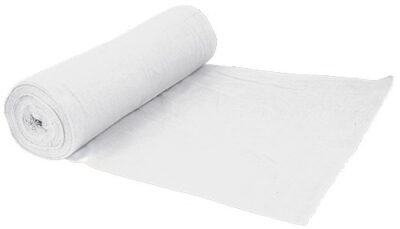 Franela de algodón blanca rollo 50m FRA-50B 57004 Klintek