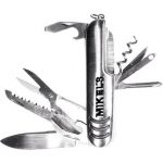 Navaja de acero inoxidable con estuche Mikels NA-151