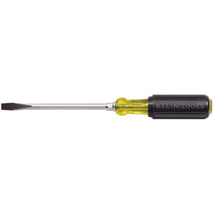 Desarmador plano 1/4 barra redonda 4 alta resistencia 602-4 klein tools