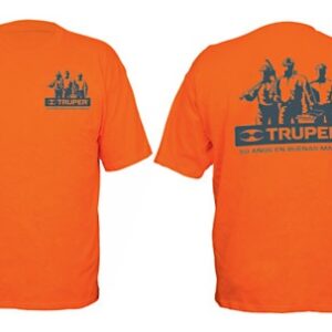 Camiseta 100% algodón, naranja, talla 40 CAM-NAR-40 60430 Truper