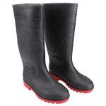 Bota industrial talla 28 negra suela roja SANTUL 8835