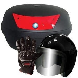 Paquete para motociclista caja guantes y casco Mikels PKM-42