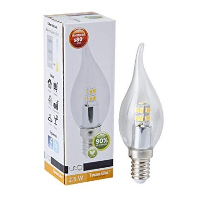 FFM-LED/2.5W/30 tecnolite Foco vela led E12 Selenium