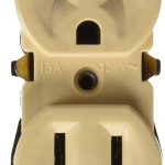 Placa para contacto dúplexclásica plástico SANELEC 4311