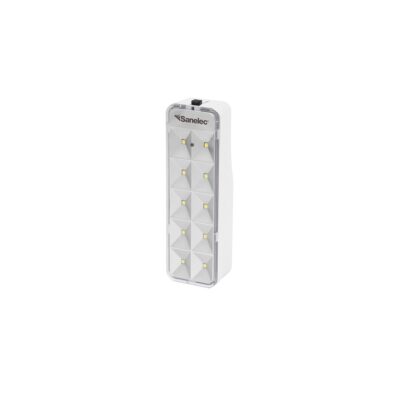 Luminario de emergencia recargable 10 leds 2 intensidades SANELEC 2128 1