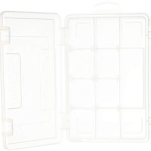 Organizador plástico transparente con 15 compartimientos SANTUL 6406
