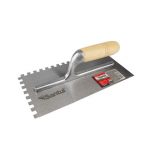 Llana canto dentado cuadrado mango madera SANTUL 7974