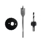 Corta círculos para madera juego con 3 piezas SANTUL 8005