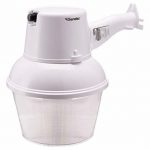 Luminario suburbano 45W plástico y foco ahorrador SANELEC 2501