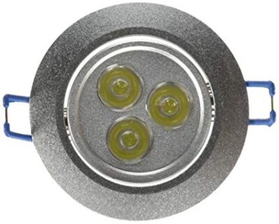 Plafon led 3W redondo de empotrar 6500k SANELEC 1600 1