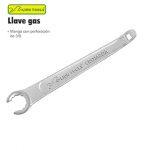 LLAVE PARA TANQUE DE GAS CROMADA 7/8 LION TOOLS