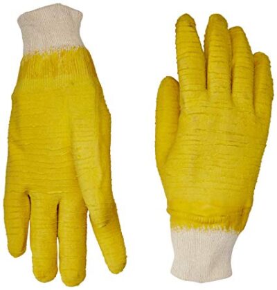 Guante anti corte jersey cubierto palma y dorso de látex grande SANTUL 8940