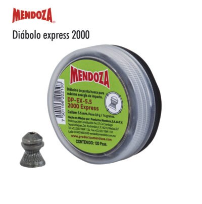 DIABOLO 2000 EXPRESS CAL 5.5 MENDOZA 120 PZAS DP-EX-5.5 1
