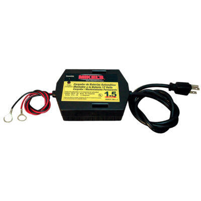 Cargador de baterias automatico 1.5 amperes Mikels CBA-1.5