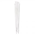 Cinchos plastico 4.6x300 mm 100 piezas blanco Mikels CDP100-46X300B