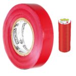 Cinta de aislar roja lion tools