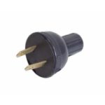 Clavija polarizada de plástico blister SANELEC 2472