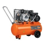 Compresor lubricado 60 litros de banda dual Truper