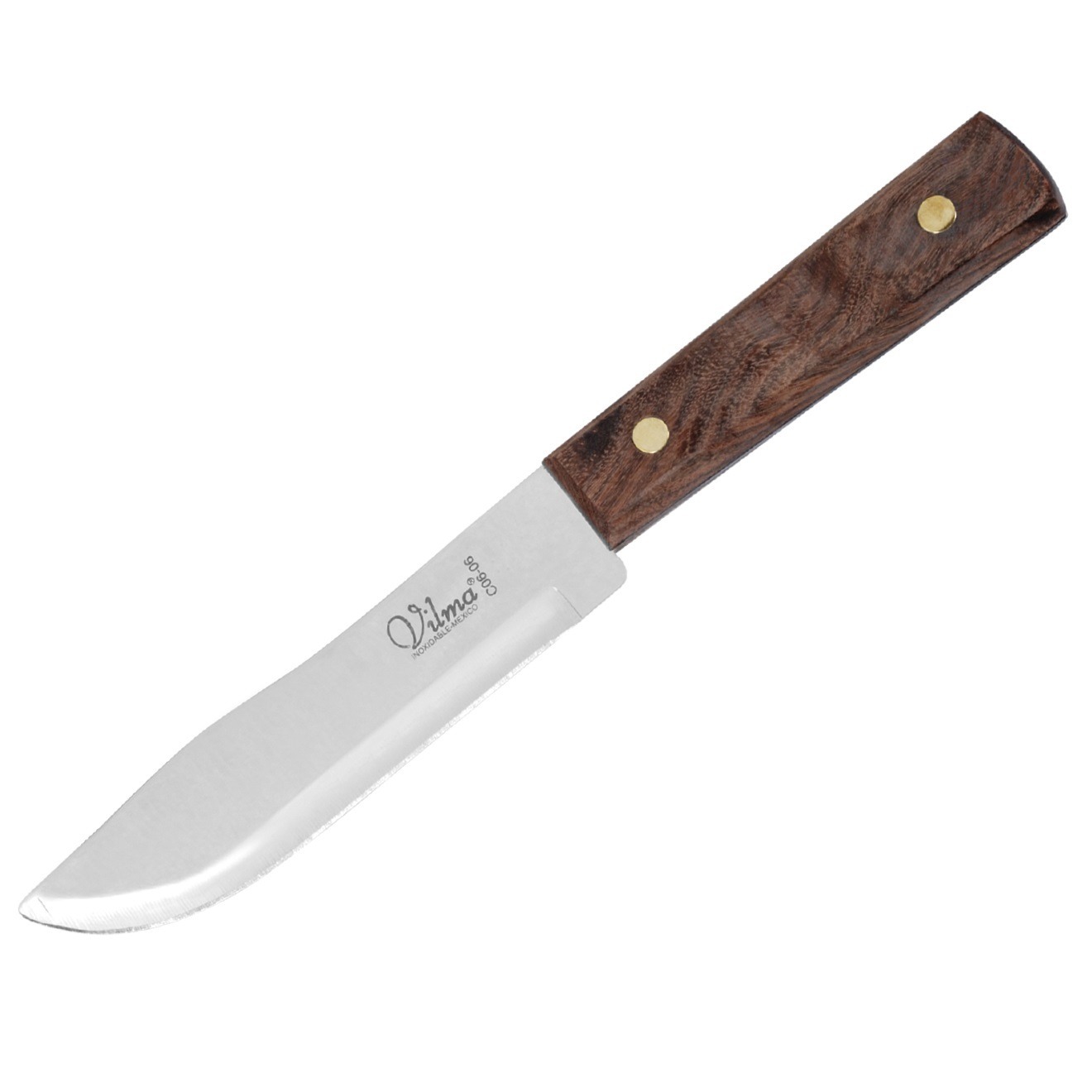 Cuchillo Vilma para carne mango de madera 7 pulgadas