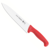 Cuchillo carnicero para chef Tramontina 10 pulgadas rojo