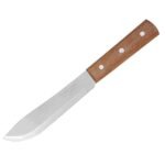 Cuchillo de cocina tramontina mango de madera 8 pulgadas