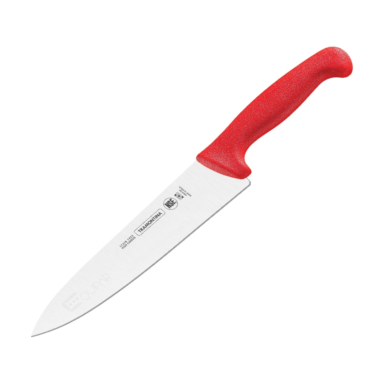 Cuchillo tramontina para despellejar 10 pulgadas rojo