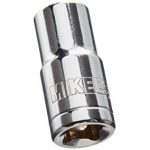 Dado corto 1/4 6 puntos cuadro 1/4 Mikels DC-2525