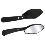 Espejo retrovisor univeral para motociclismo negro Mikels EURM-N