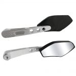 Espejo retrovisor univeral para motociclismo plata Mikels EURM-P