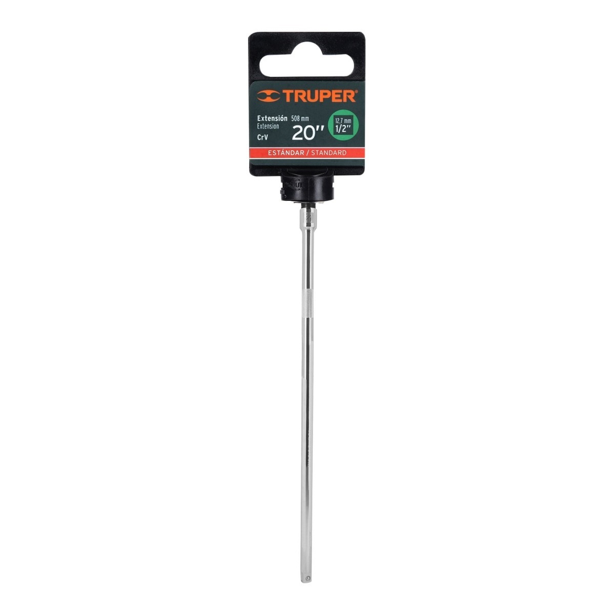 Extensión de 20 para matraca para dados cuadro 1-2 E-5465 13919 Truper