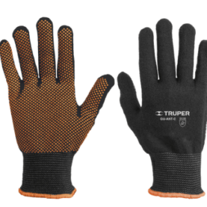 Guantes de nailon con puntos de PVC en palma grandes GU-ANT-G 12652 Truper