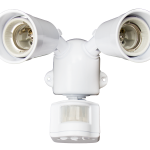 spot con sensor de movimiento color negro AEC-308 IPSA