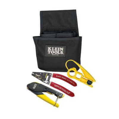Juego basico instalacion coaxial conector F VDV012-811 klein tools