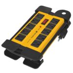 Multicontacto industrial volteck 10 entradas