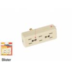 Multicontacto triple 2 piezas SANELEC 1509