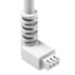 P3707-300 CABLE CONECTOR VERTICAL BL FLAT NG Magg