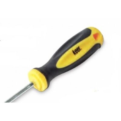 Desarmador plano 1/4 x 8 mango bimaterial SANTUL 6956