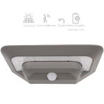 SOL-LED/04 tecnolite Lampara solar sensor de movimiento 2.4w