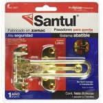 Pasador para puerta abatible latón SANTUL 8221