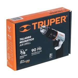 Taladro neumático Truper 3/8 2 Taladro neumático reversible Truper 3-8