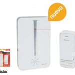 Timbre inalámbrico kinect verde con clavija 1 control SANELEC 2631